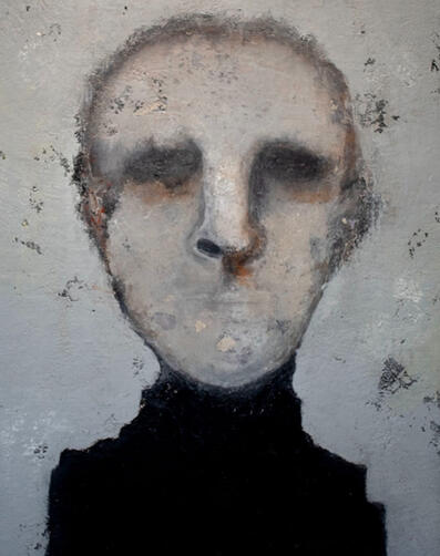 mixed media on canvas